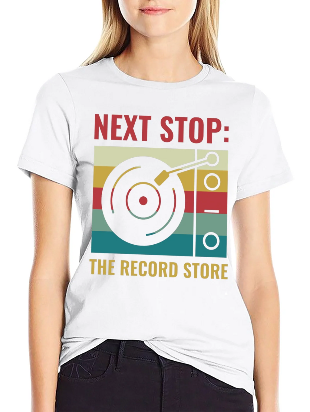Next Stop Record Store Graphic Tee product image 7