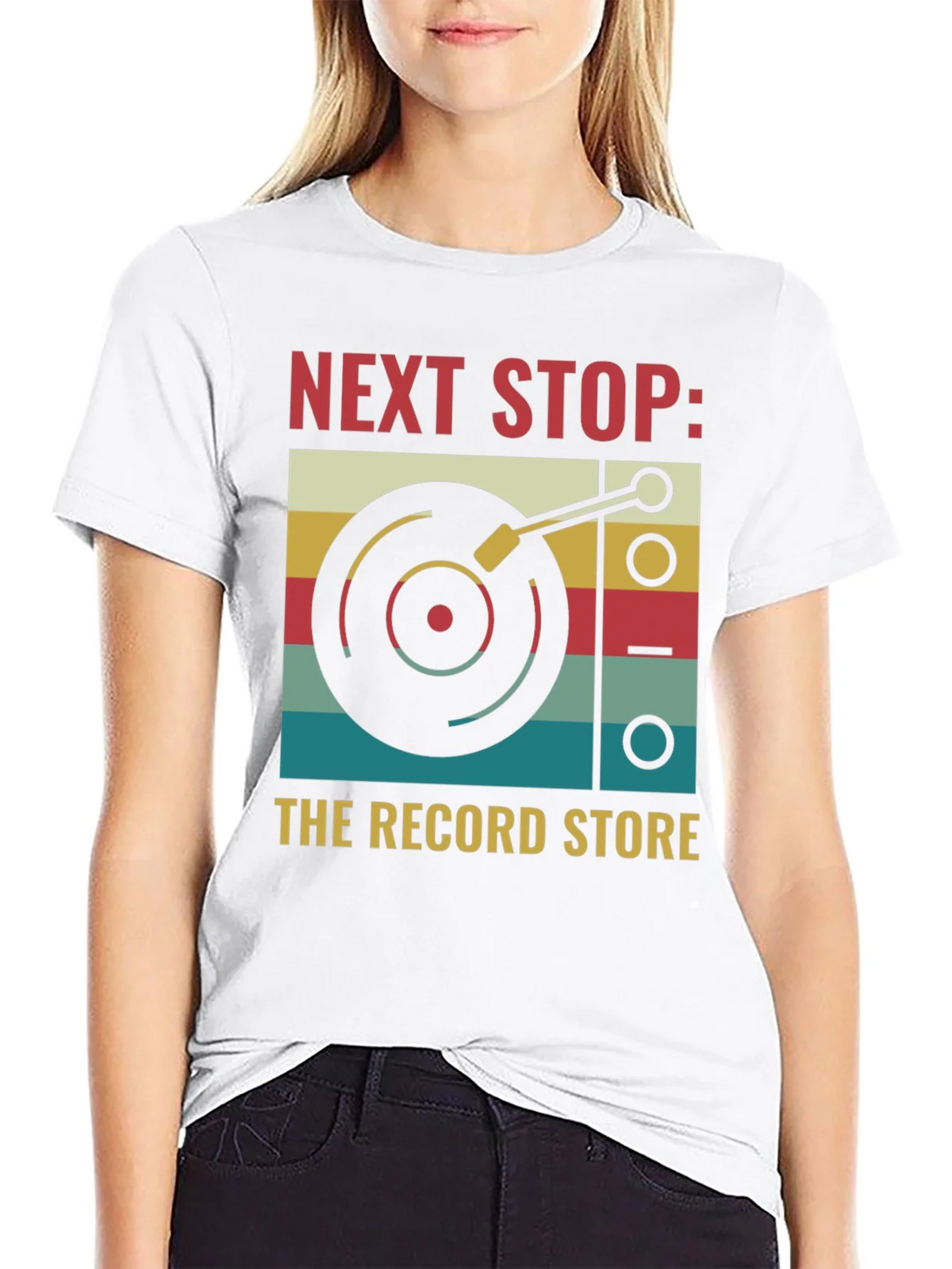 Next Stop Record Store Graphic Tee product image 7