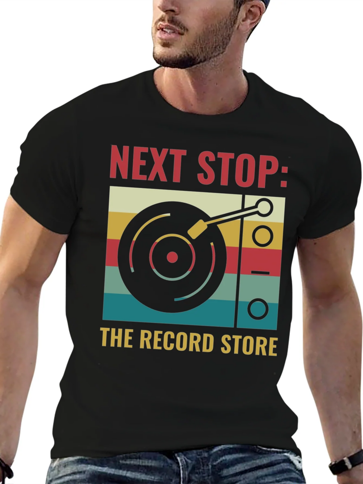 Next Stop Record Store Graphic Tee product image 5