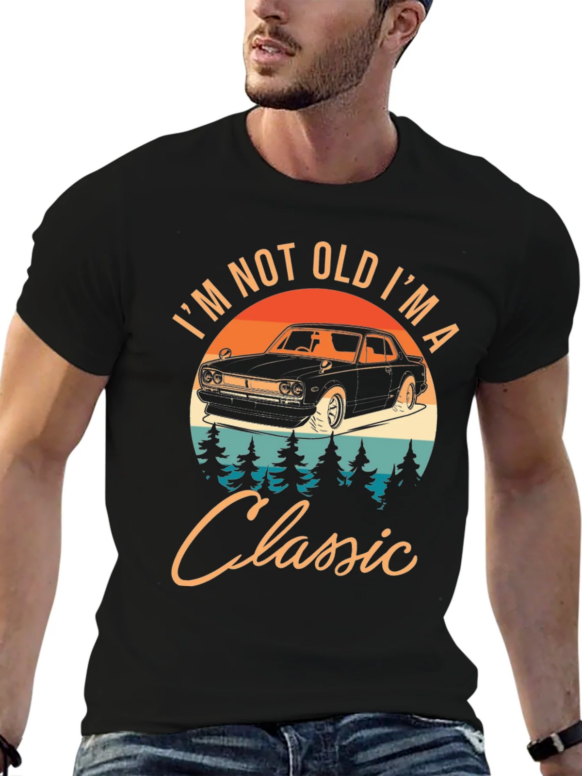 Classic Car T-Shirt: Im Not Old Im A product image 4