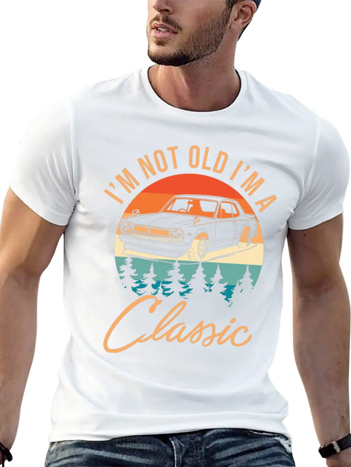 Classic Car T-Shirt: Im Not Old Im A product image 9