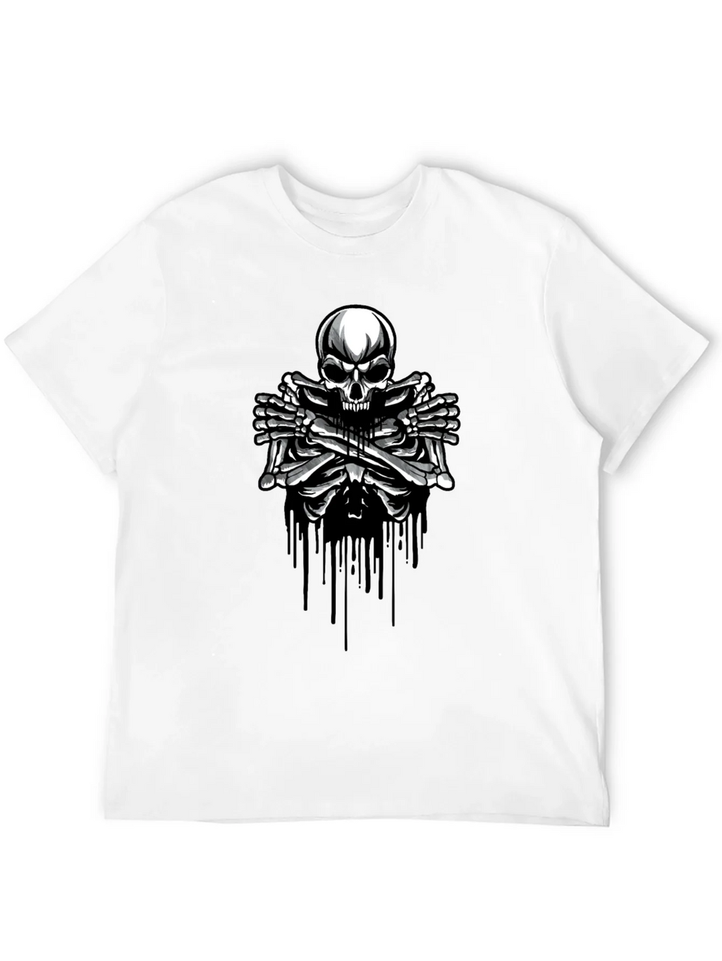 Skull & Bones Graphic T-Shirt - Edgy Style product image 9