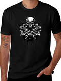 Skull & Bones Graphic T-Shirt - Edgy Style product image 1