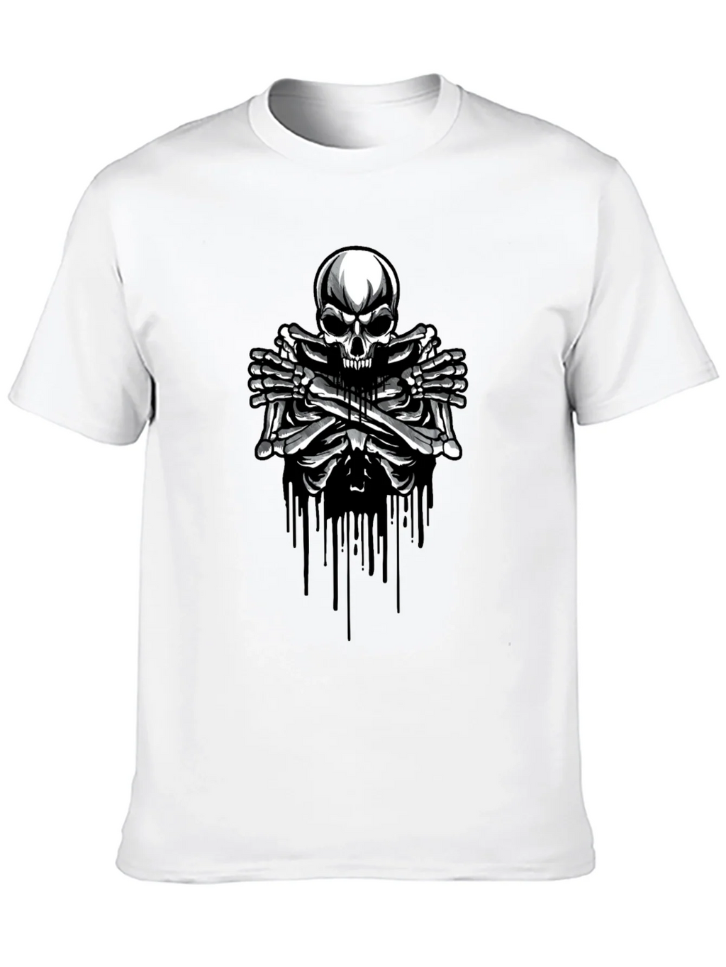 Skull & Bones Graphic T-Shirt - Edgy Style product image 7
