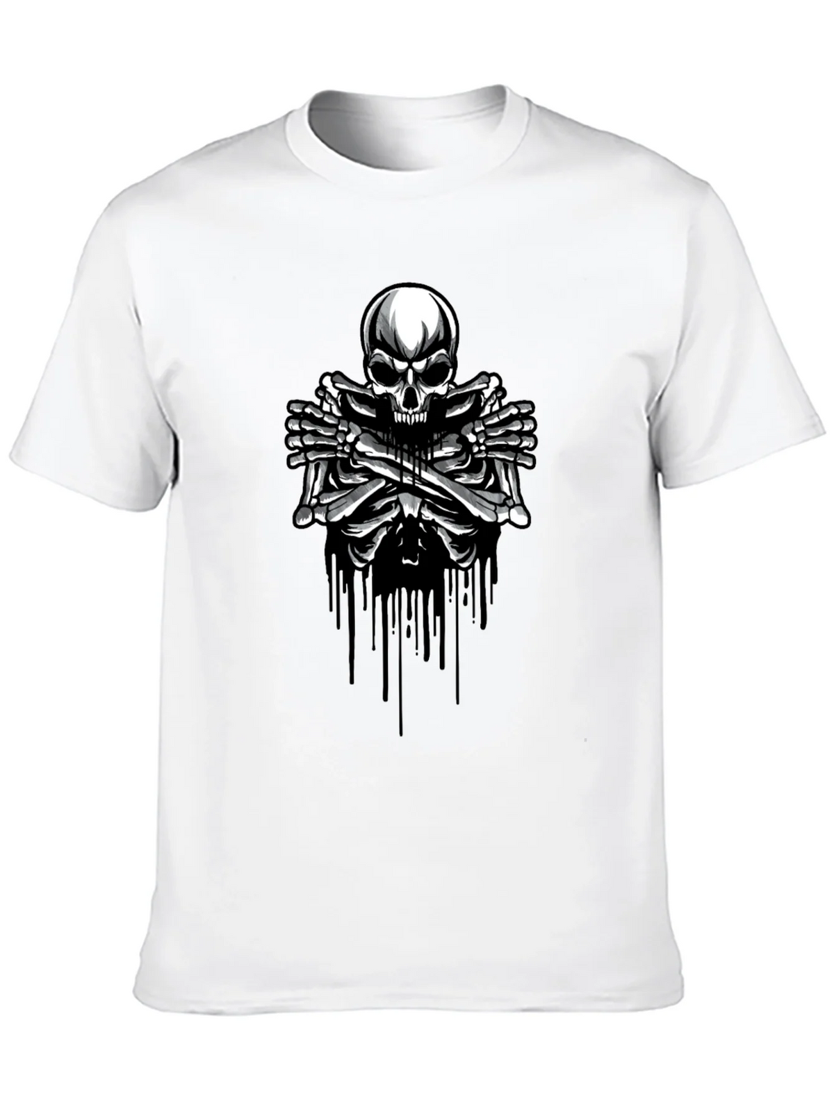 Skull & Bones Graphic T-Shirt - Edgy Style product image 7
