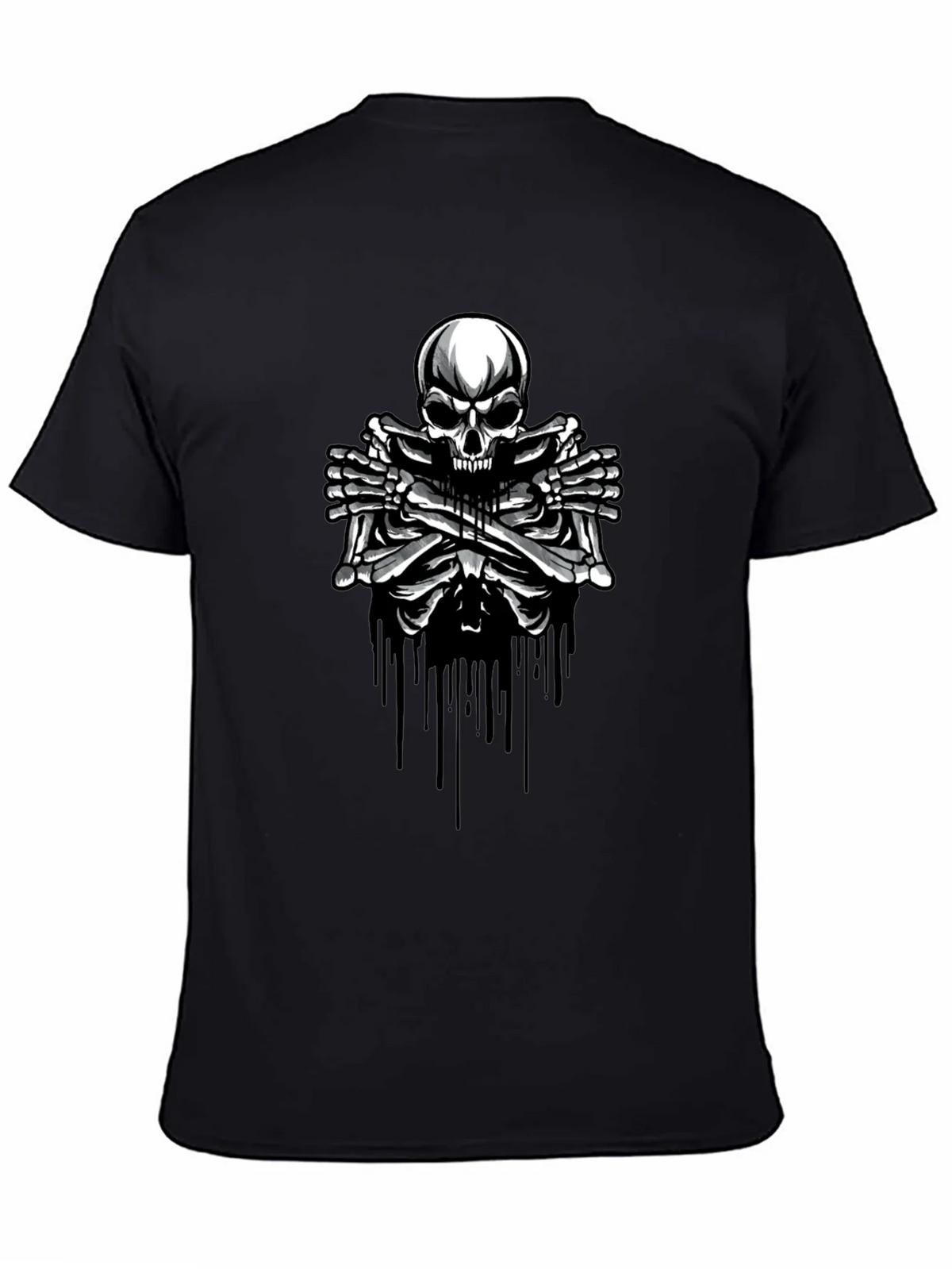 Skull & Bones Graphic T-Shirt - Edgy Style product image 3