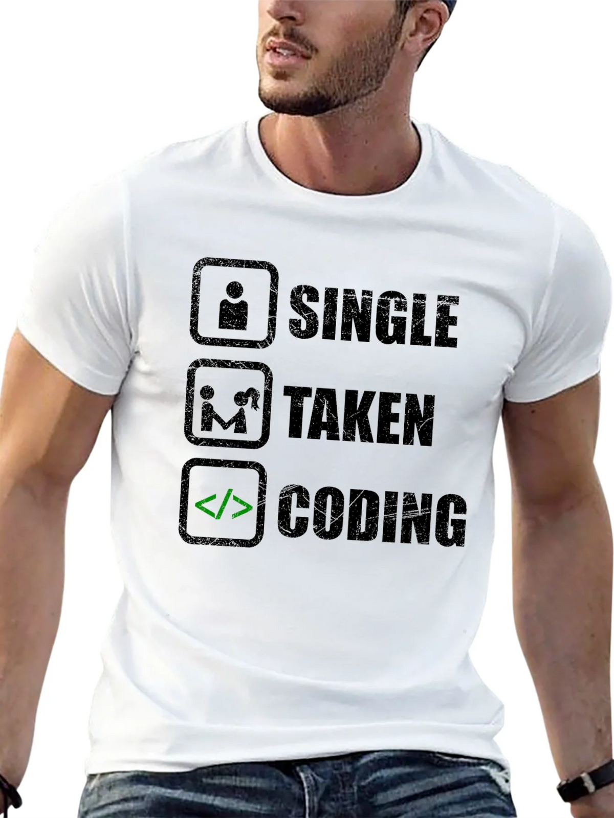 Coding Relationship Status T-Shirt - Programmer Humor product image 12