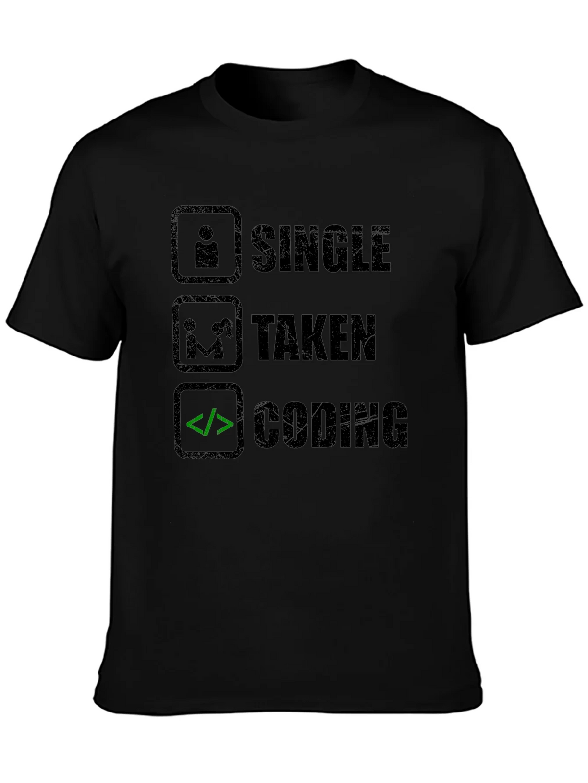 Coding Relationship Status T-Shirt - Programmer Humor product image 3