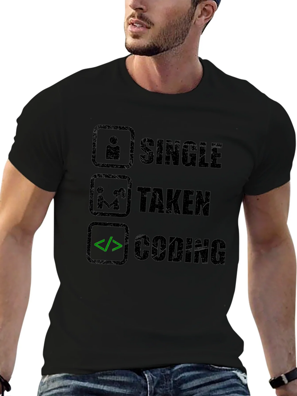Coding Relationship Status T-Shirt - Programmer Humor product image 6