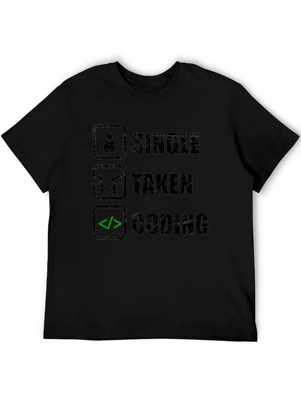 Coding Relationship Status T-Shirt - Programmer Humor product image 5