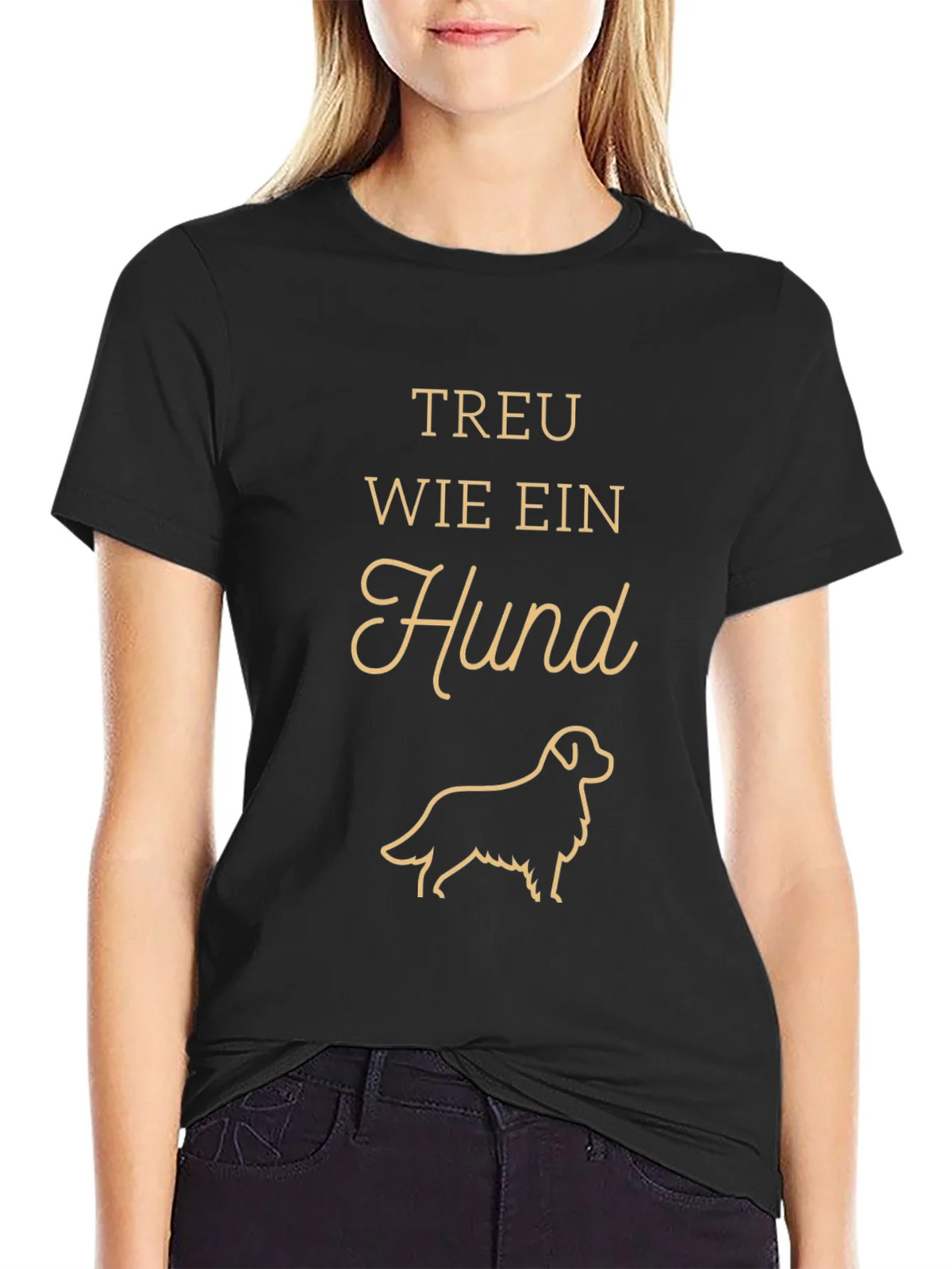 Faithful Dog T-Shirt - Treu Wie Ein Hund product image 2