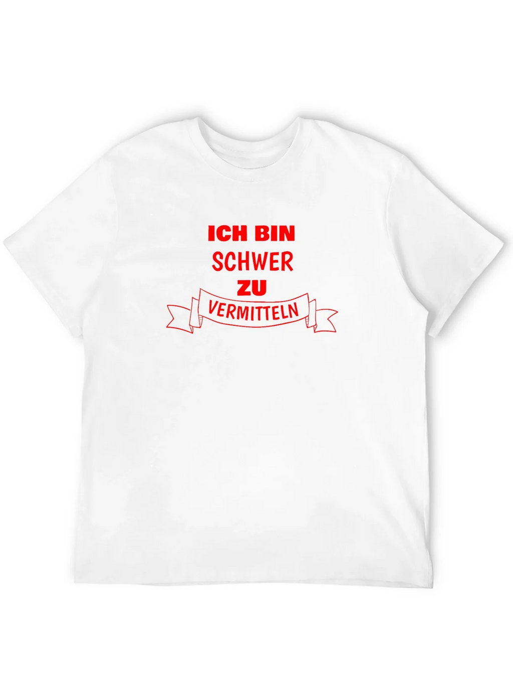 Ich Bin Schwer zu Vermitteln Black Graphic T-Shirt product image 11