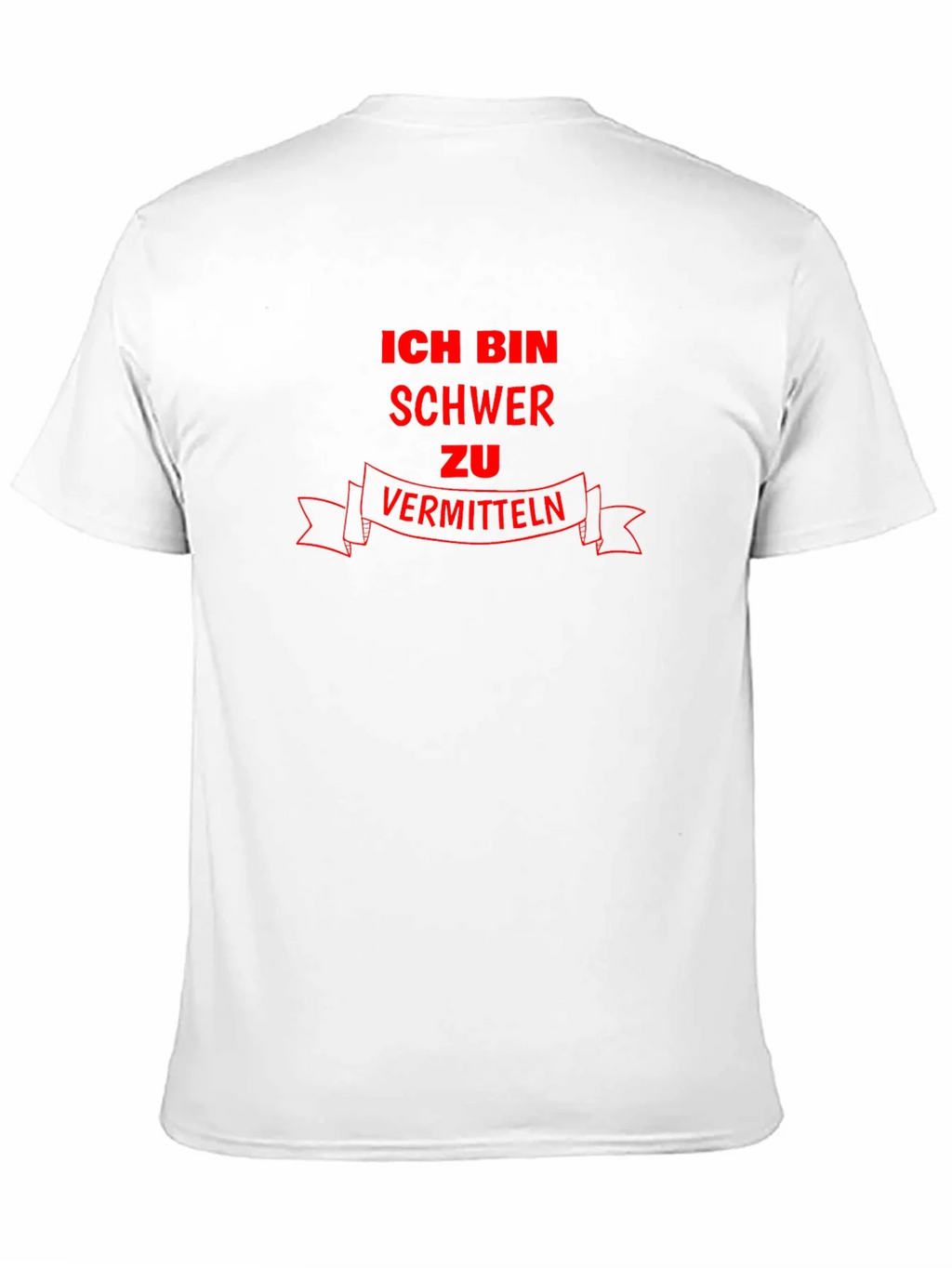 Ich Bin Schwer zu Vermitteln Black Graphic T-Shirt product image 10
