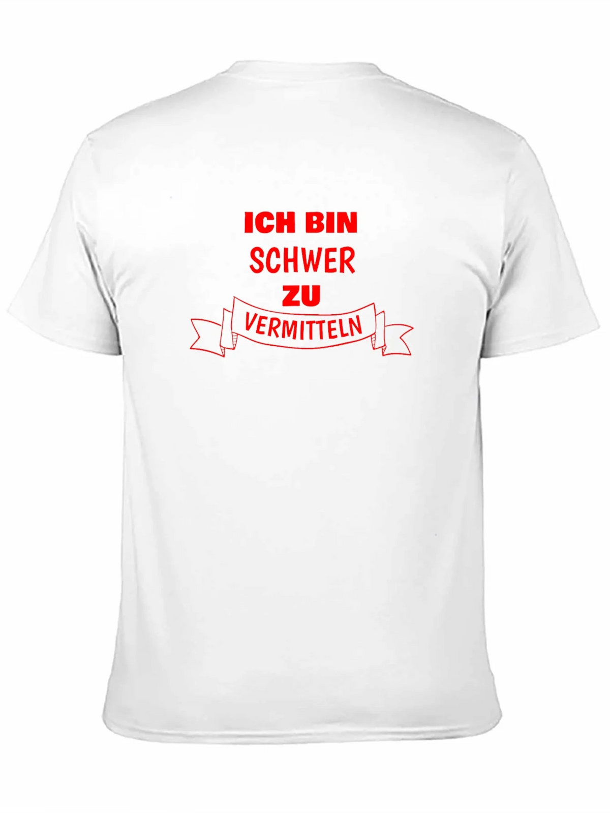 Ich Bin Schwer zu Vermitteln Black Graphic T-Shirt product image 10