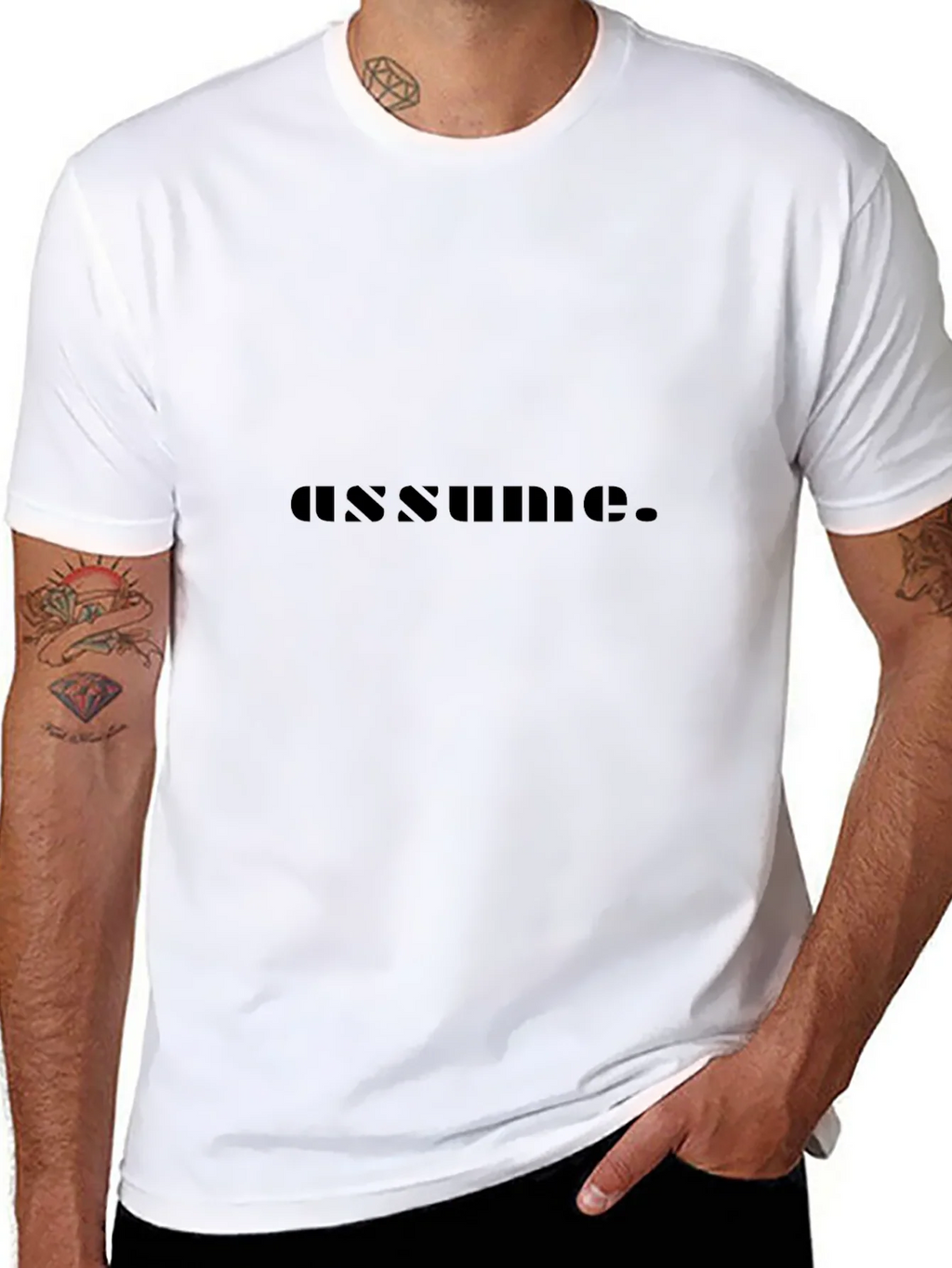 Assume Graphic T-Shirt product image 6