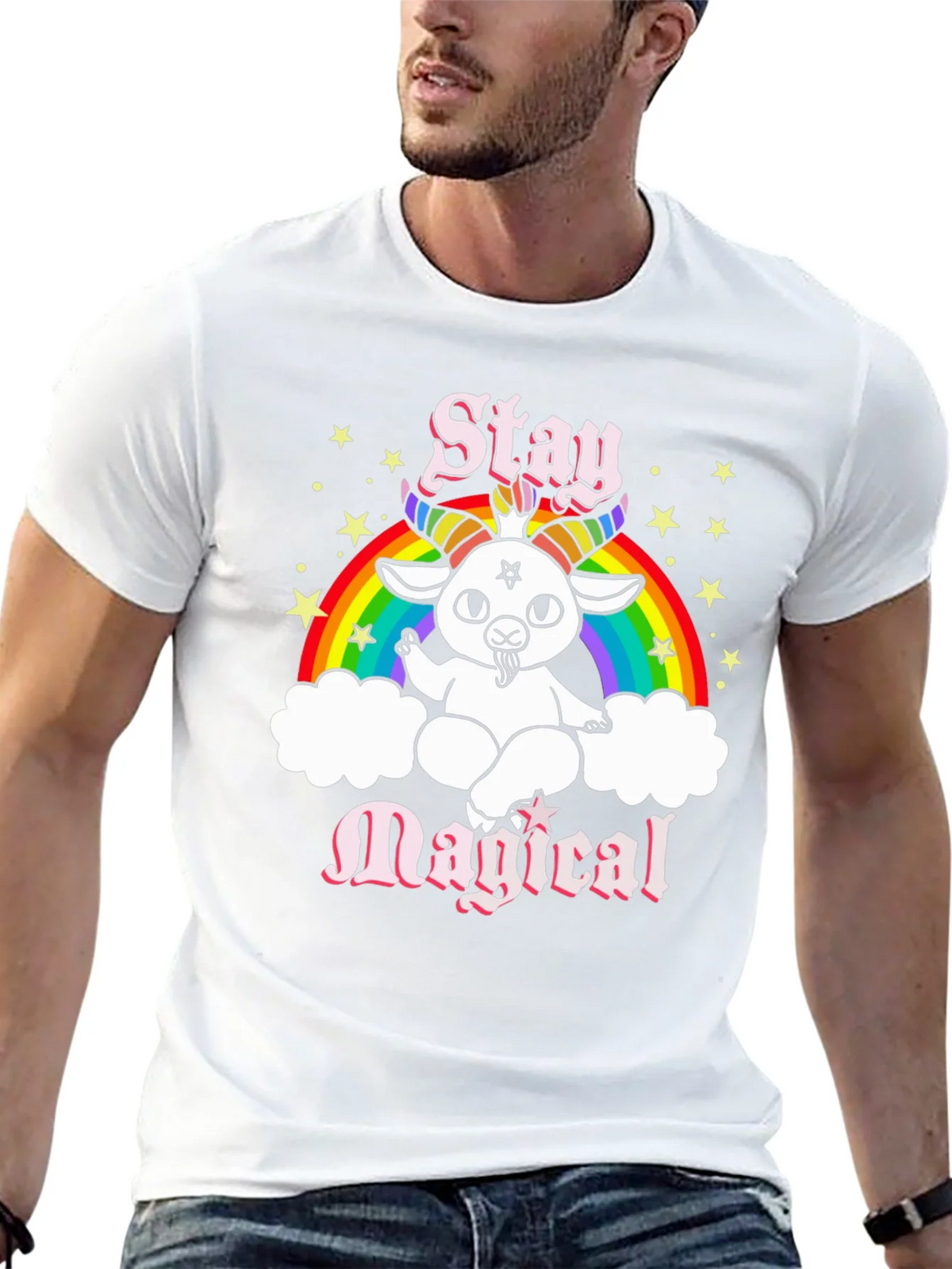 Stay Magical Goat T-Shirt product image 12