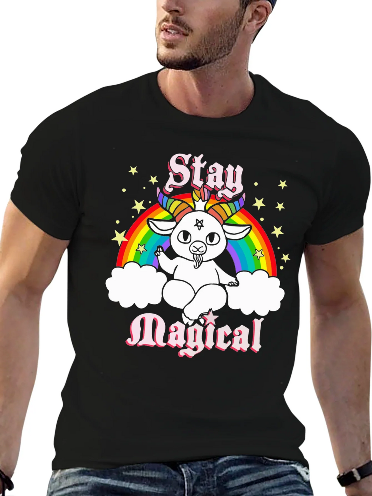 Stay Magical Goat T-Shirt product image 6