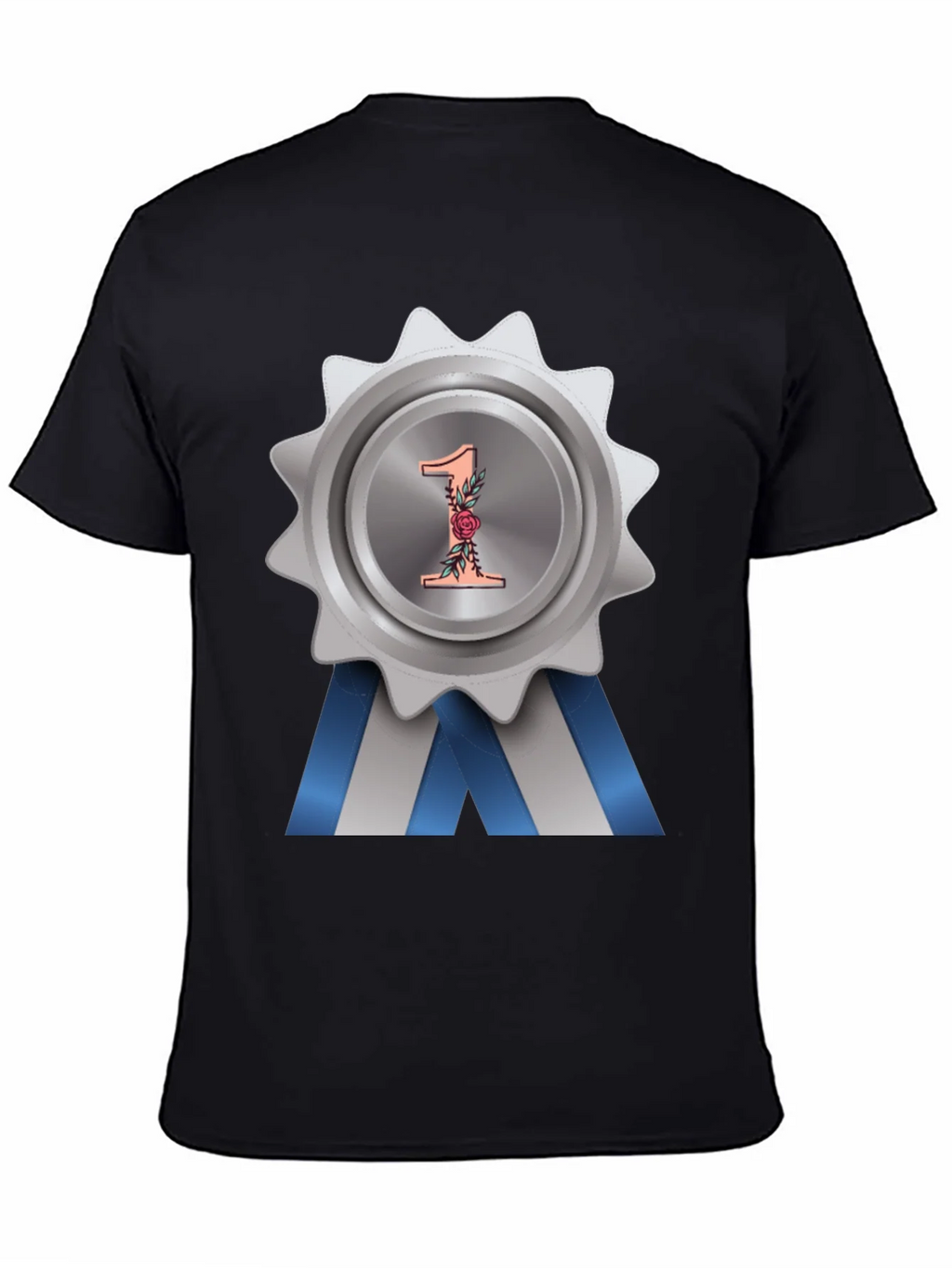 Number One Award Badge T-Shirt product image 4