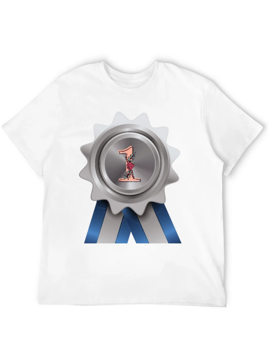 Number One Award Badge T-Shirt product image 10