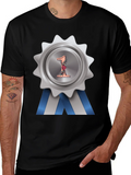 Number One Award Badge T-Shirt product image 1