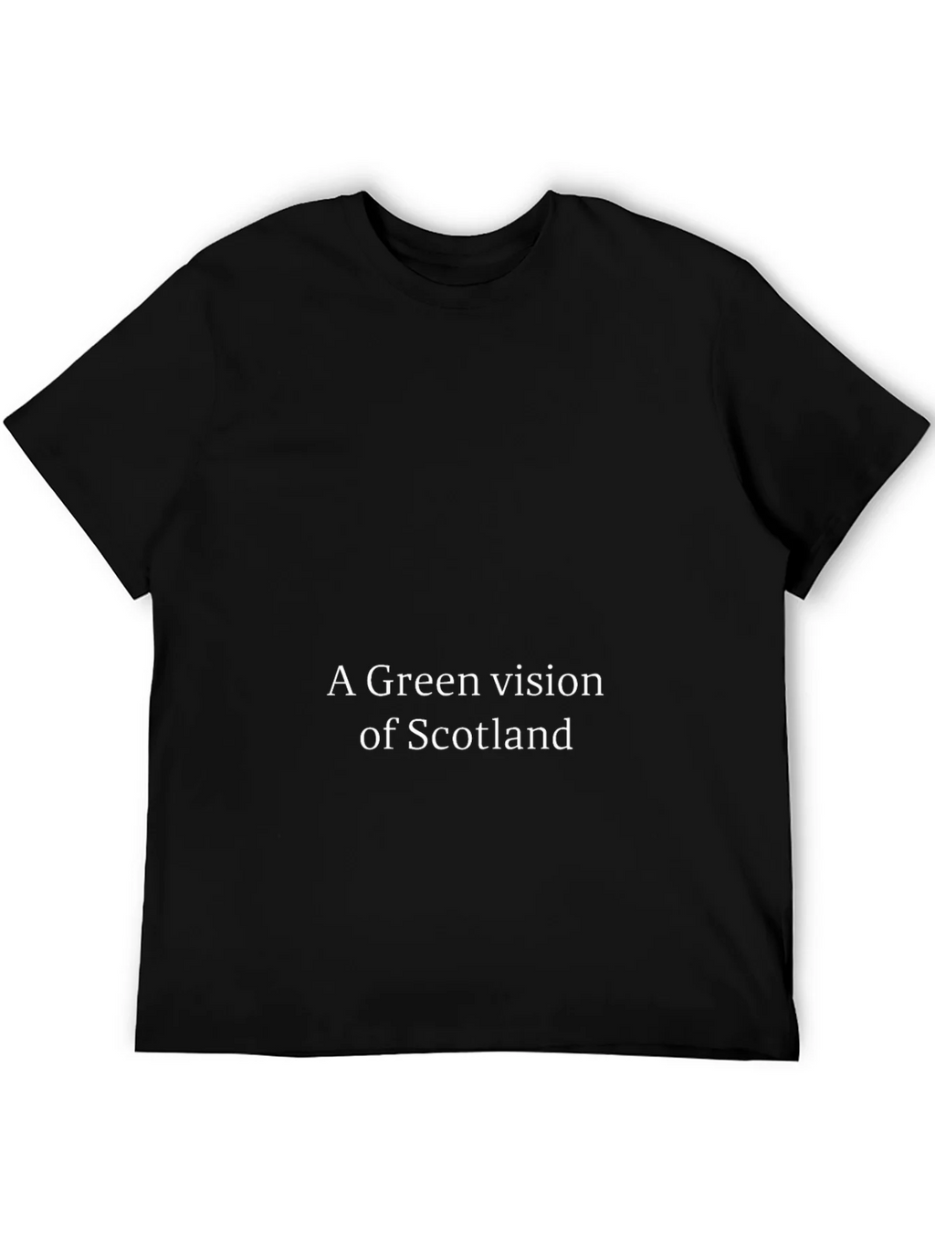 Green Vision of Scotland Black T-Shirt product image 5