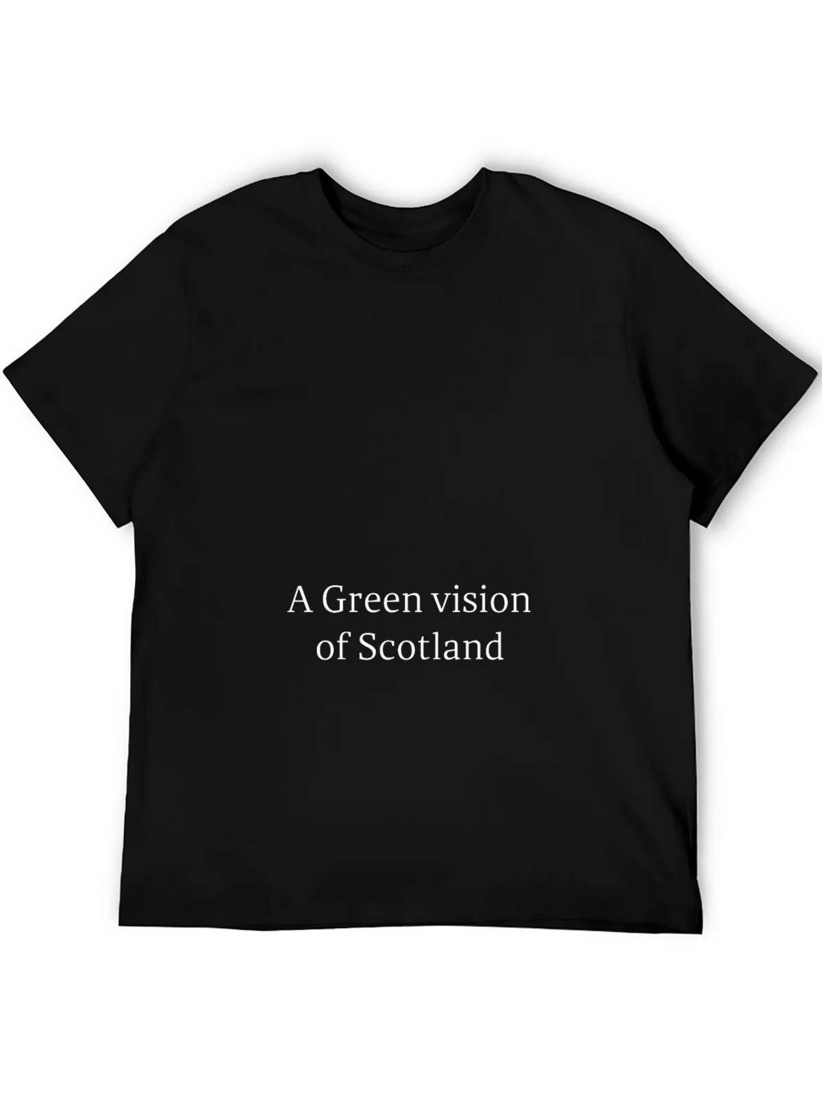 Green Vision of Scotland Black T-Shirt product image 5