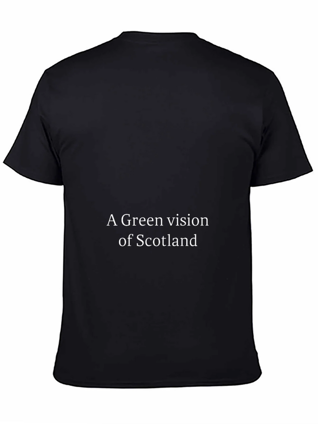 Green Vision of Scotland Black T-Shirt product image 4