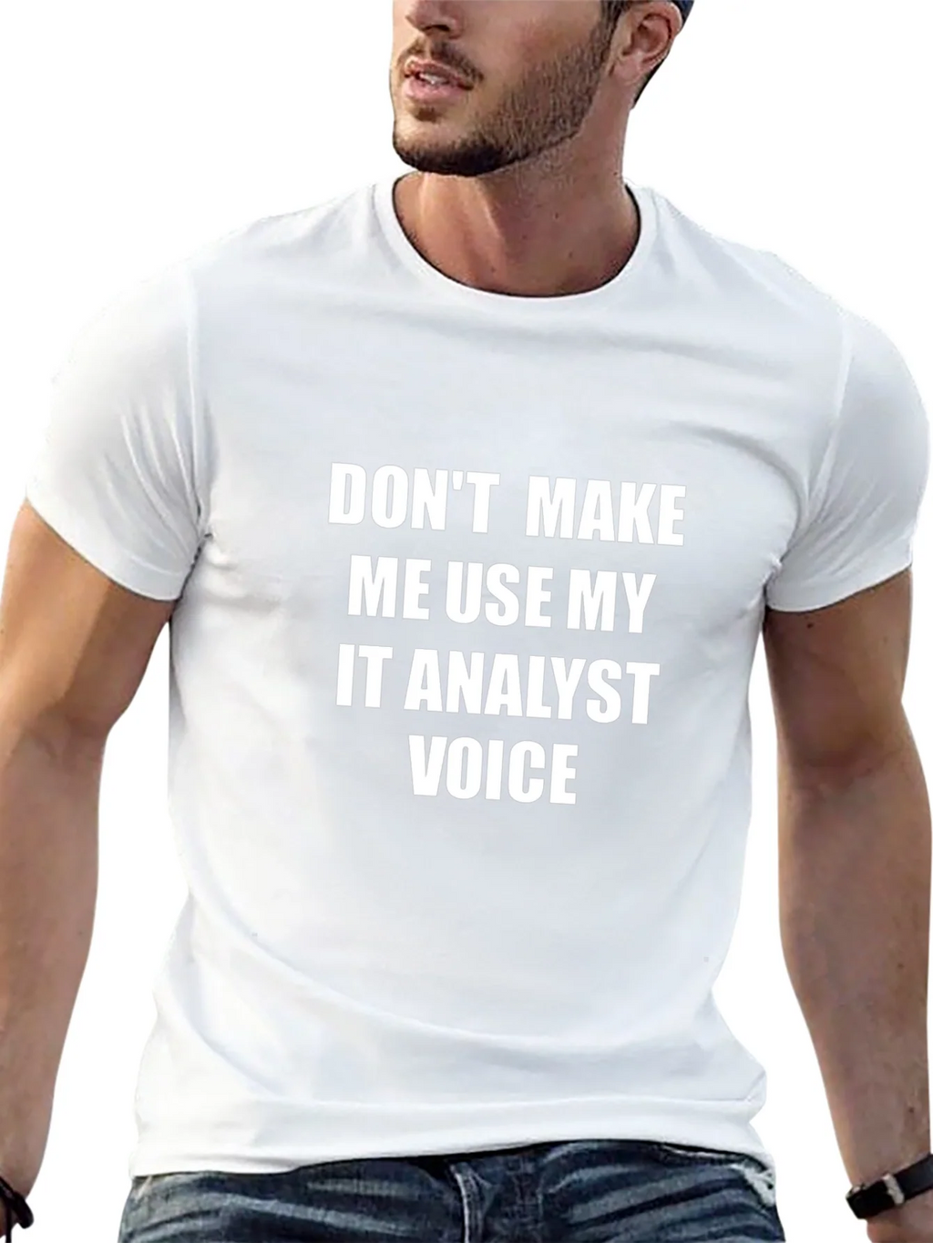 IT Analyst Voice T-Shirt - Funny Tech Geek Tee product image 11
