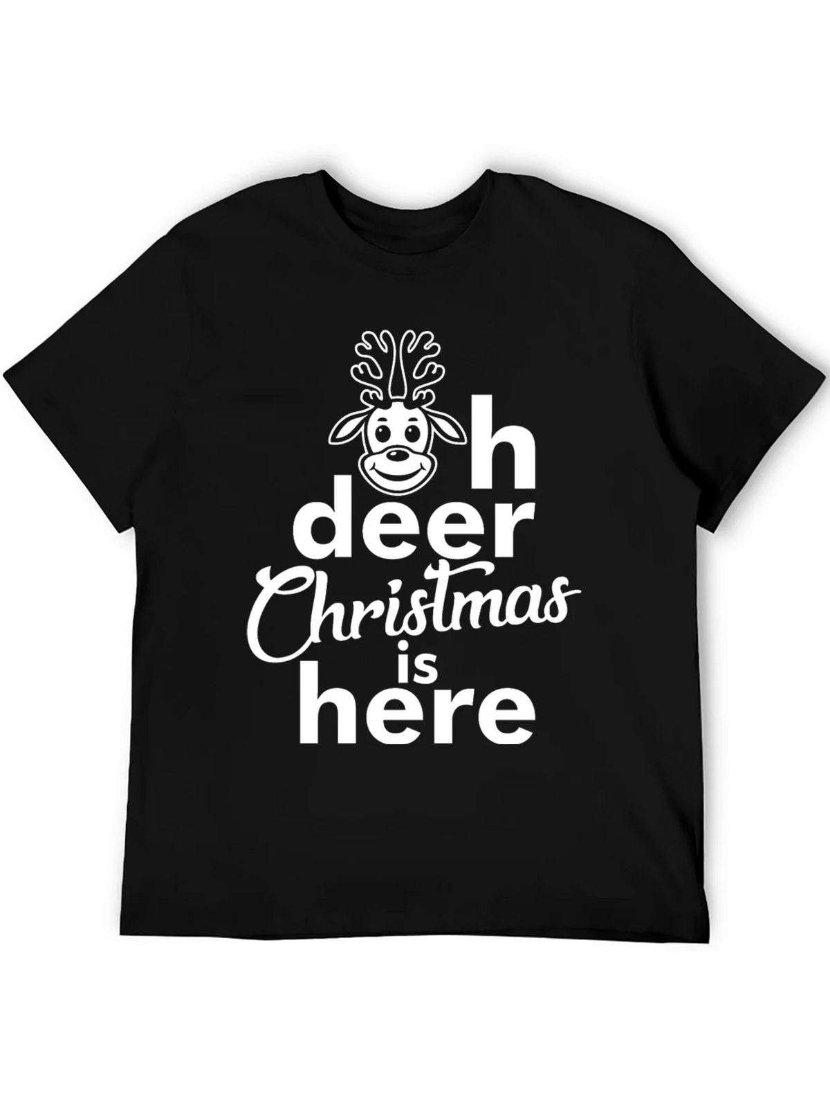 Oh Deer Christmas is Here Graphic Tee product image 5