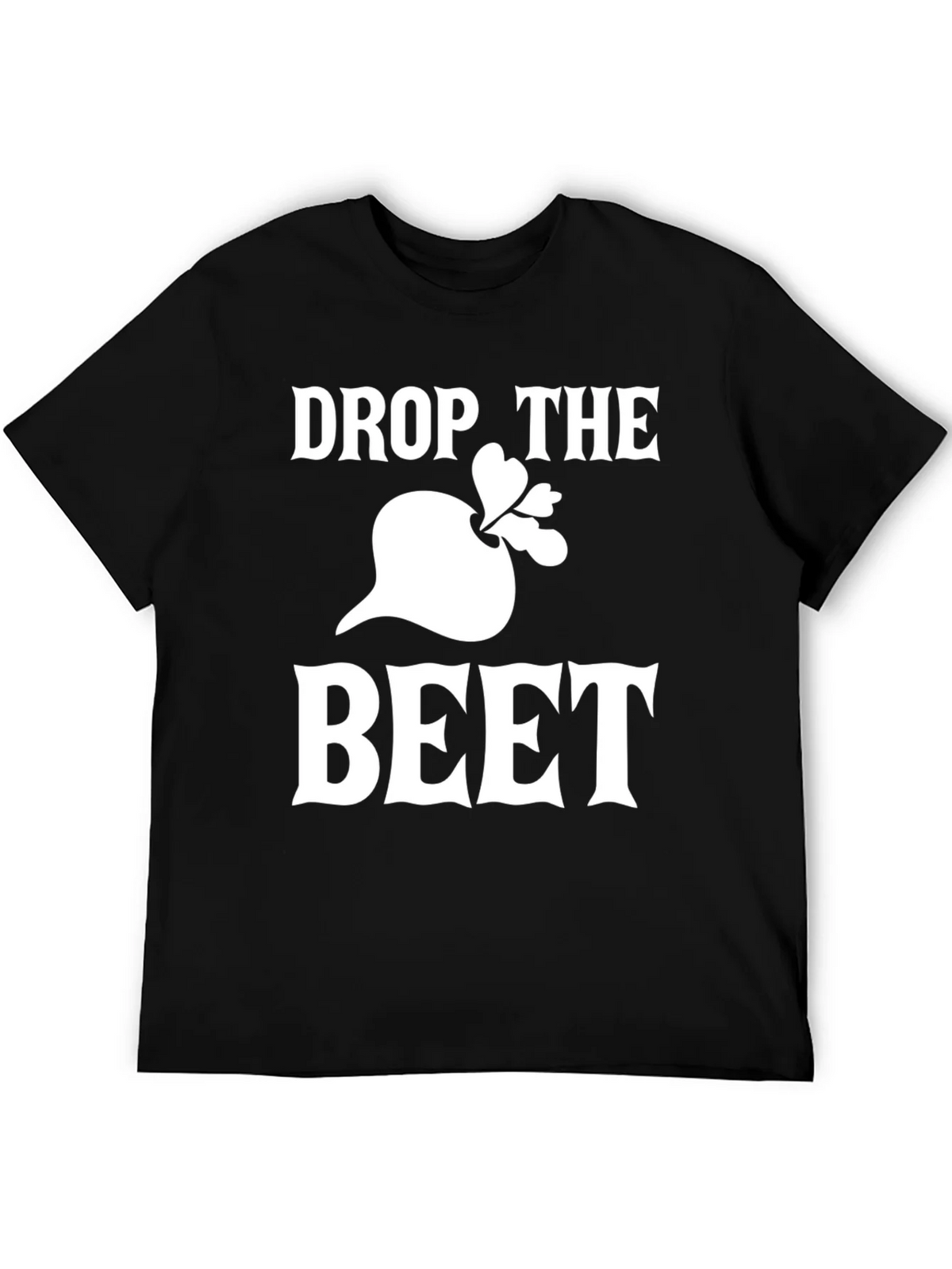 Drop the Beet Funny Graphic Tee - Black product image 3