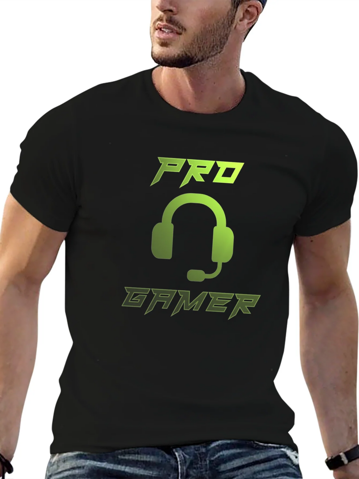 Pro Gamer Black T-Shirt product image 6