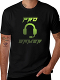 Pro Gamer Black T-Shirt product image 1
