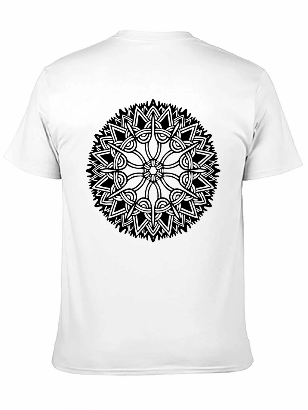 Black Mandala Graphic Tee - Stylish Casual Wear product image 9