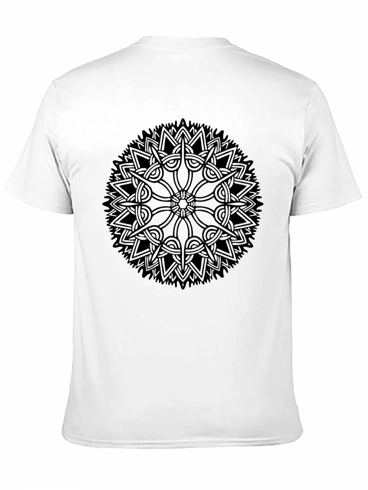 Black Mandala Graphic Tee - Stylish Casual Wear product image 9