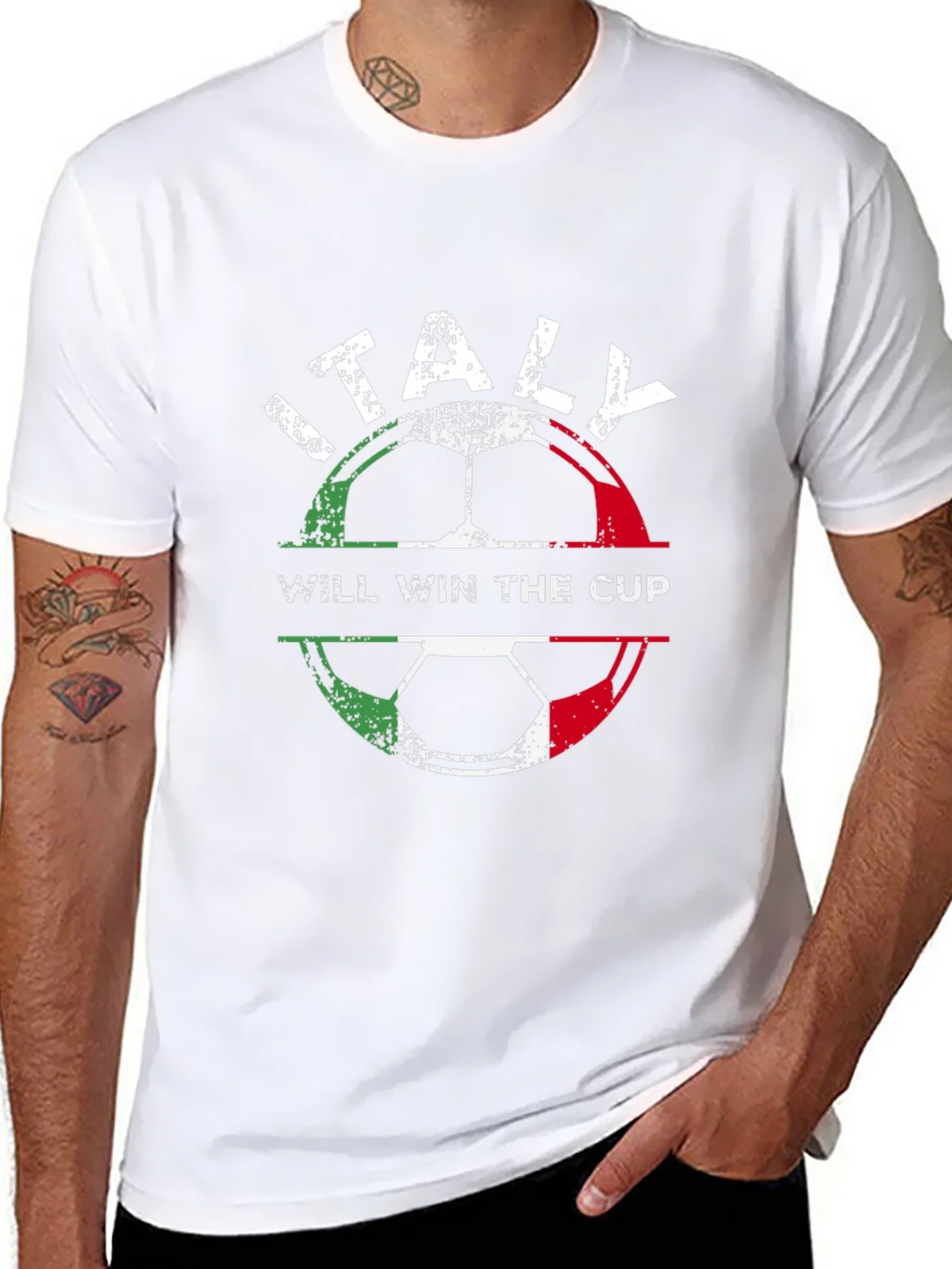 Italy Will Win the Cup Graphic T-Shirt