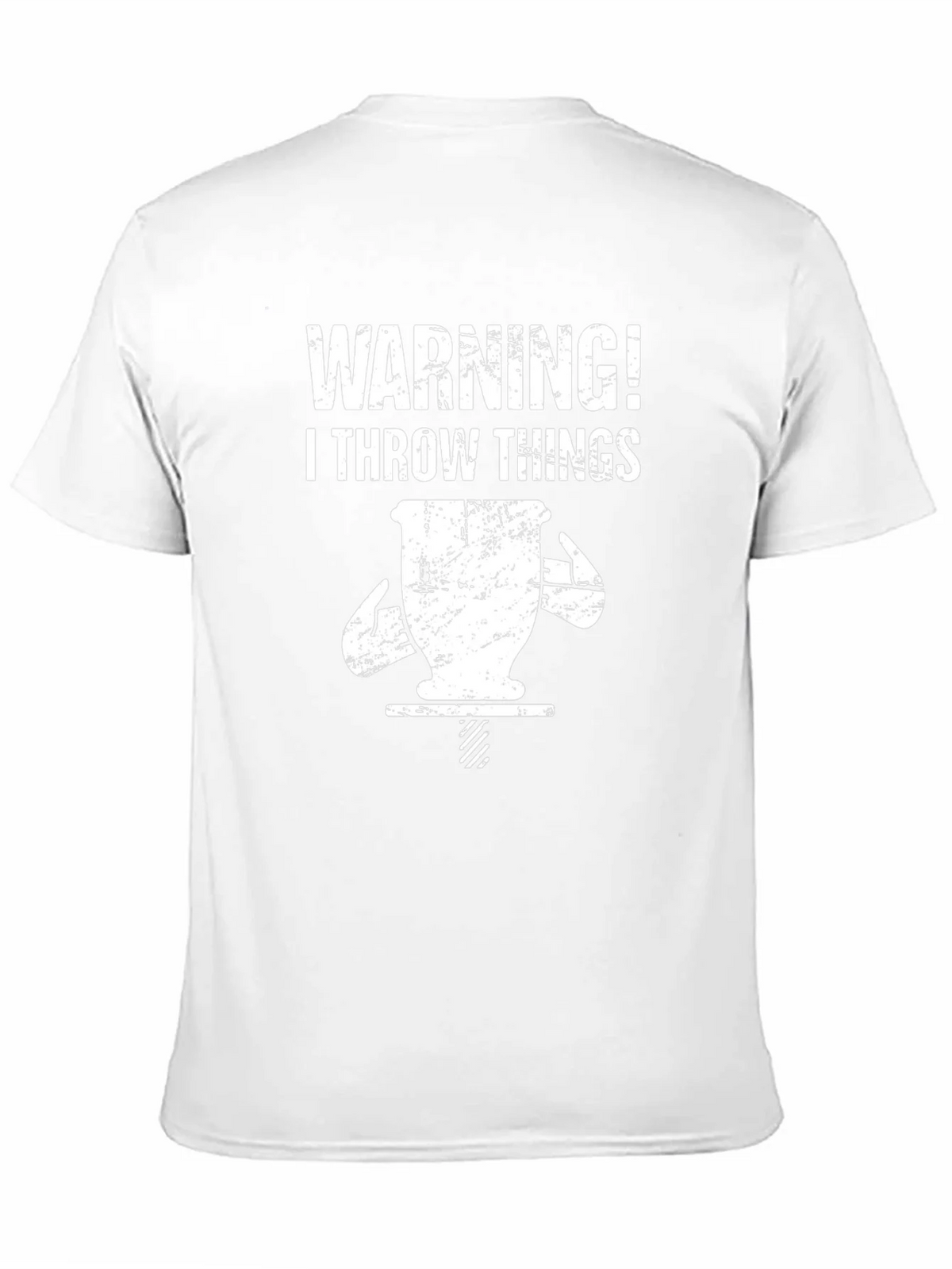 Warning! I Throw Things T-Shirt Funny Pottery Gift product image 9