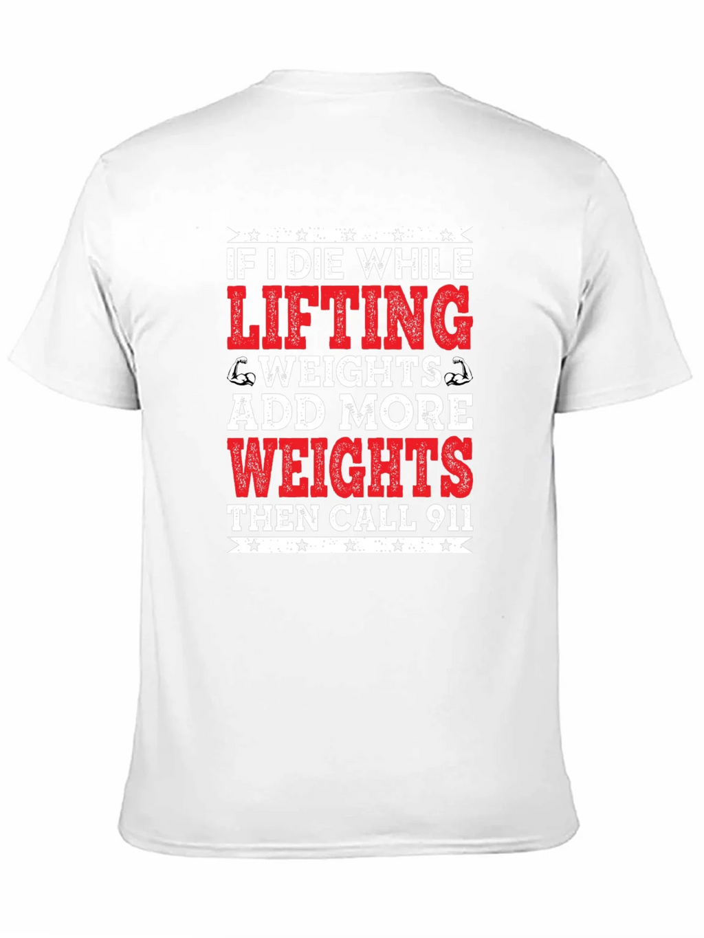 Funny Gym T-Shirt - Add More Weights product image 8