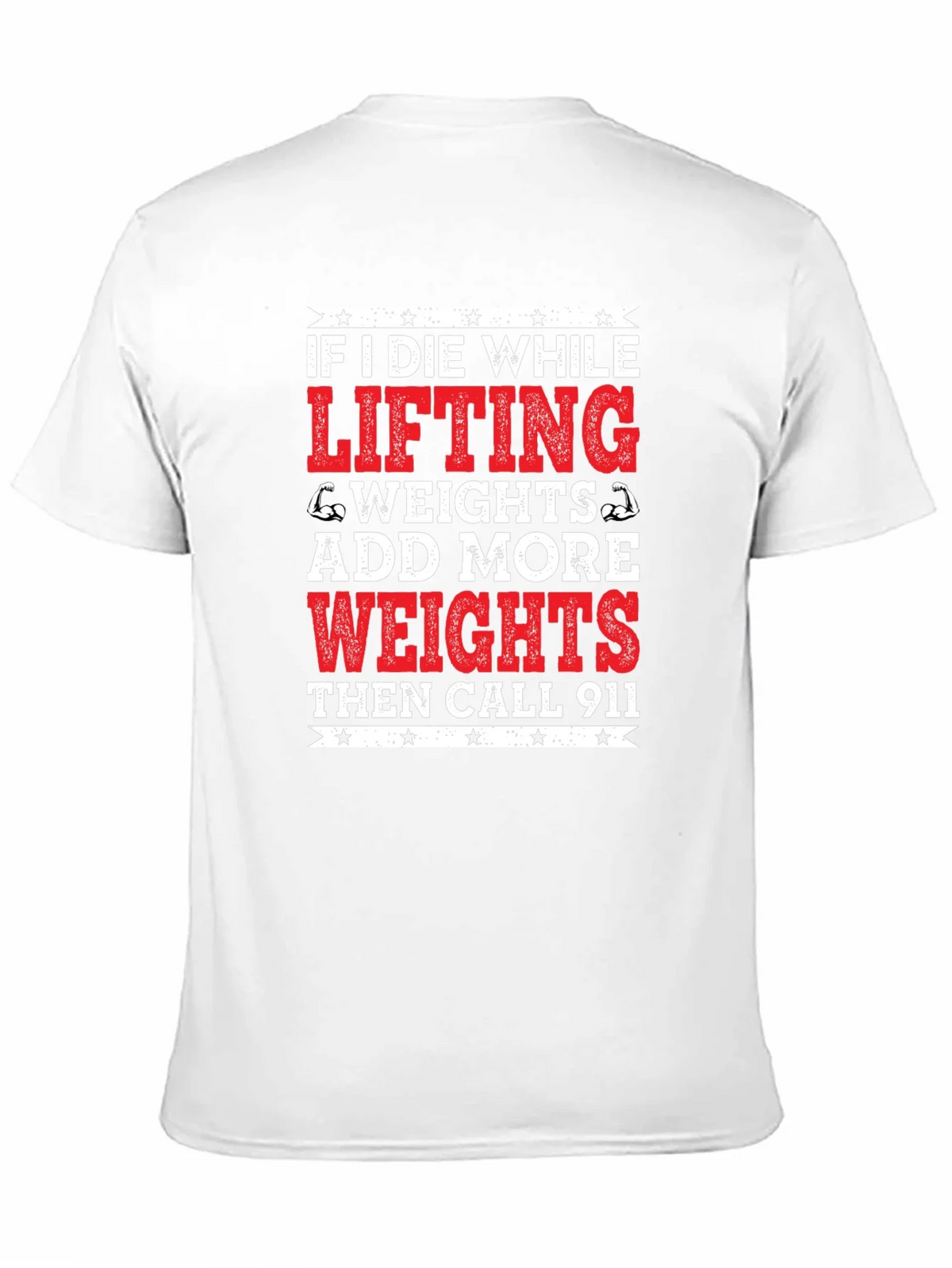 Funny Gym T-Shirt - Add More Weights product image 8