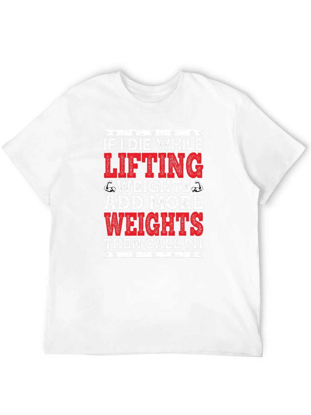 Funny Gym T-Shirt - Add More Weights product image 9