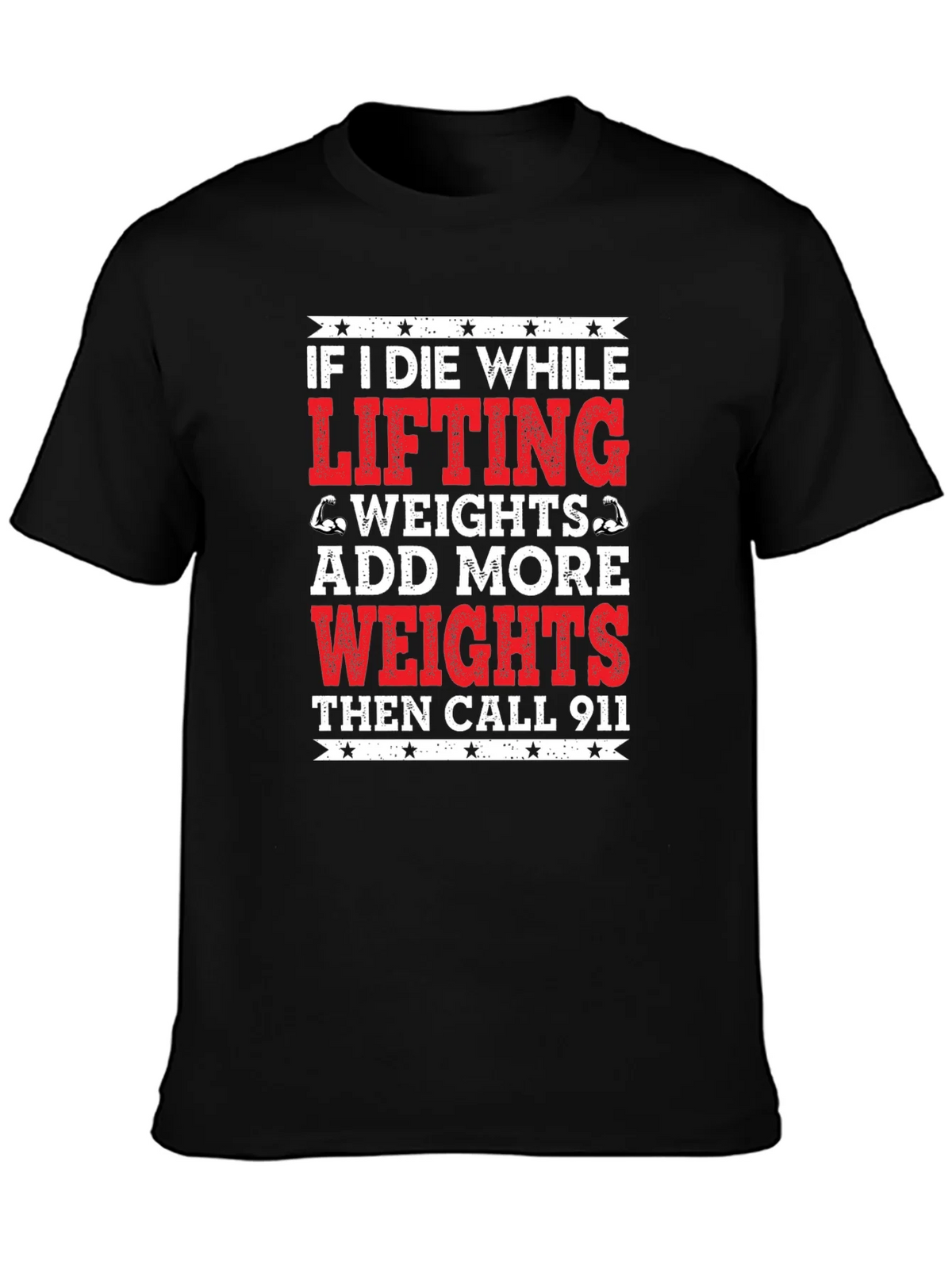 Funny Gym T-Shirt - Add More Weights product image 2