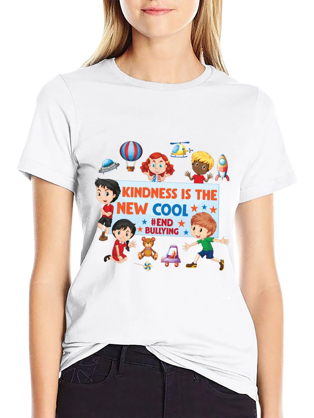 Kindness is the New Cool Graphic T-Shirt product image 8