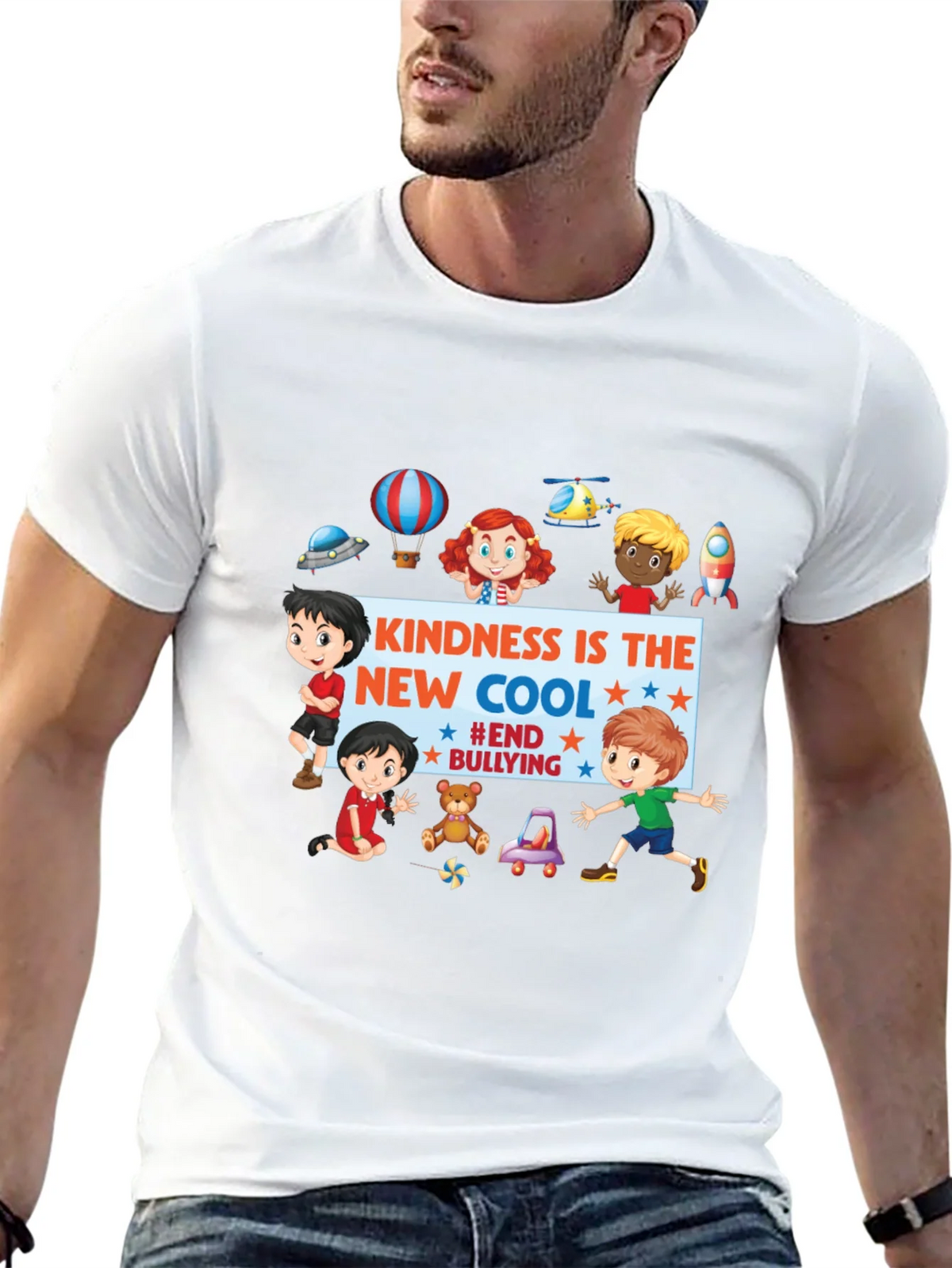 Kindness is the New Cool Graphic T-Shirt product image 11