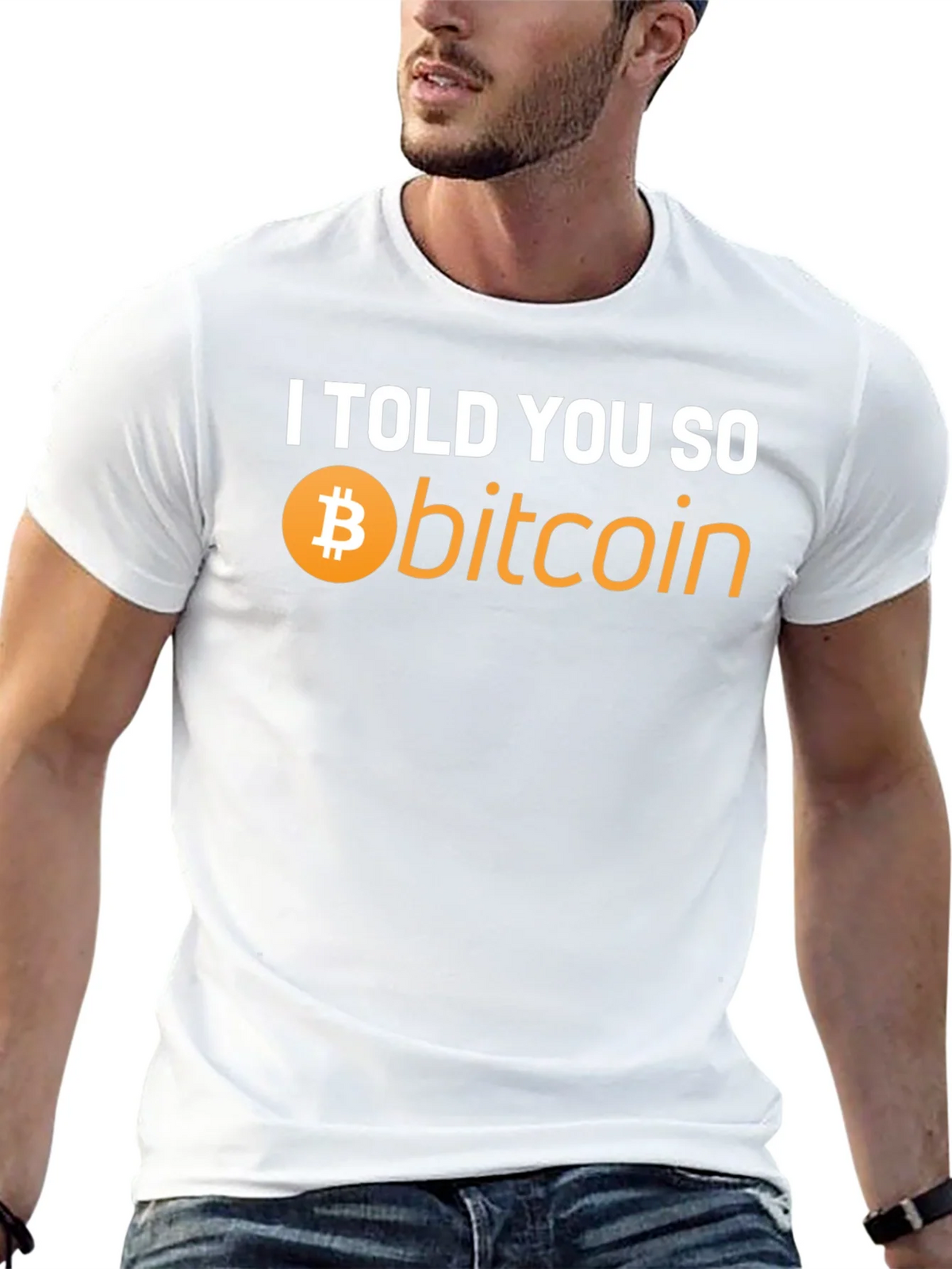 I Told You So Bitcoin T-Shirt - Crypto Hype! product image 10