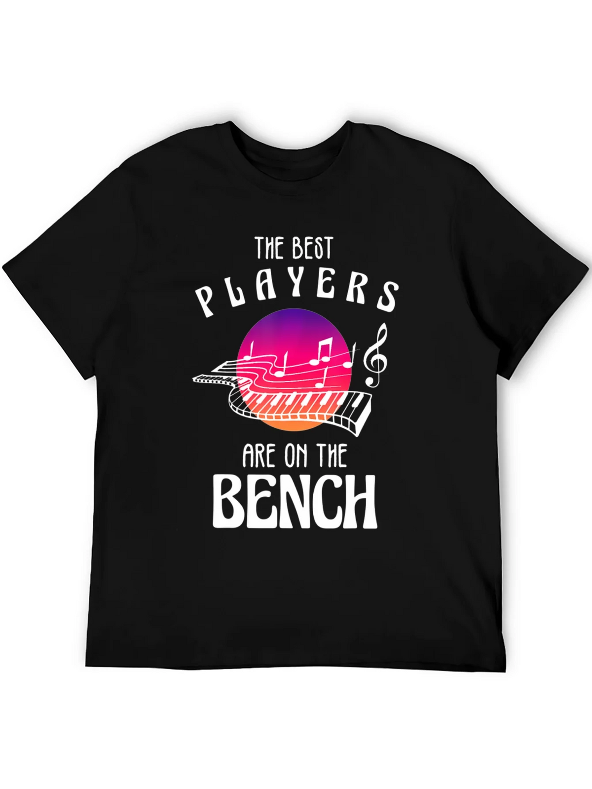 The Best Players are on Bench Music T-Shirt product image 5