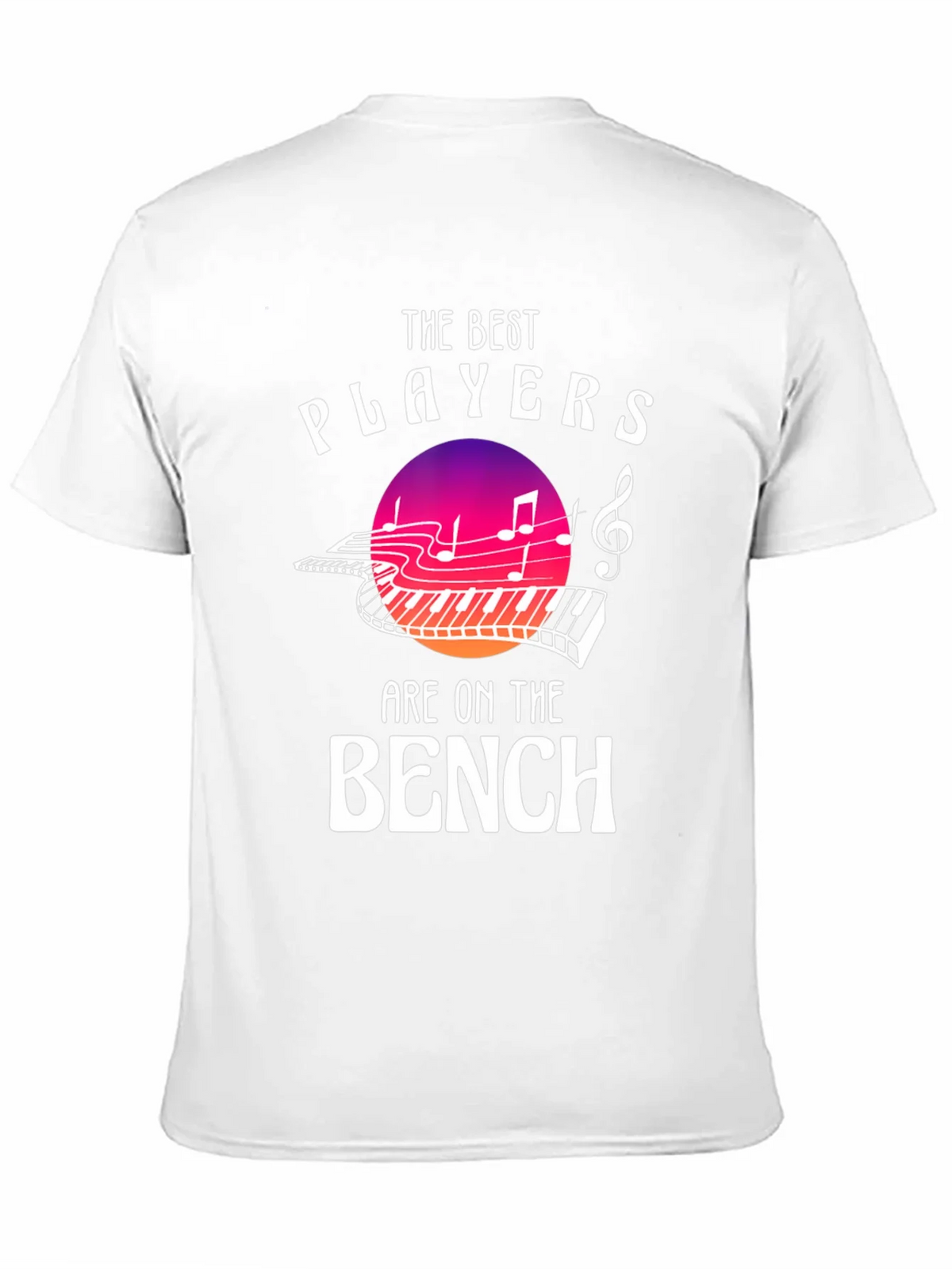 The Best Players are on Bench Music T-Shirt product image 10