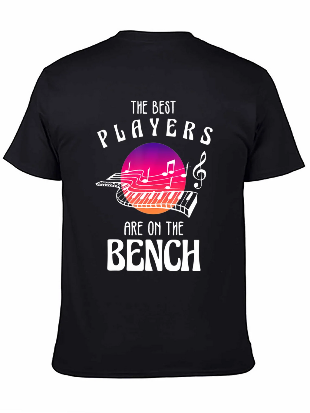 The Best Players are on Bench Music T-Shirt product image 4