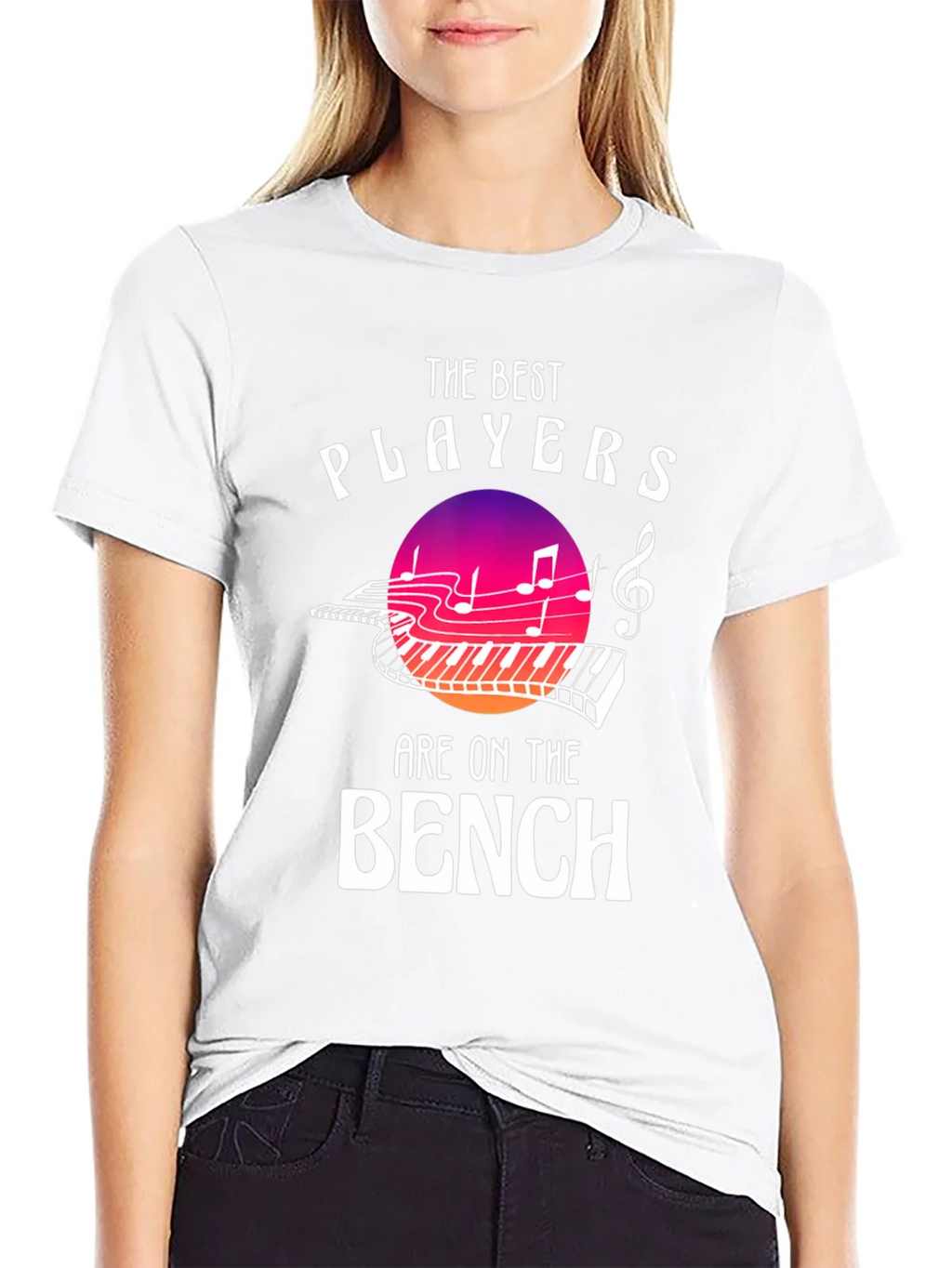The Best Players are on Bench Music T-Shirt product image 8