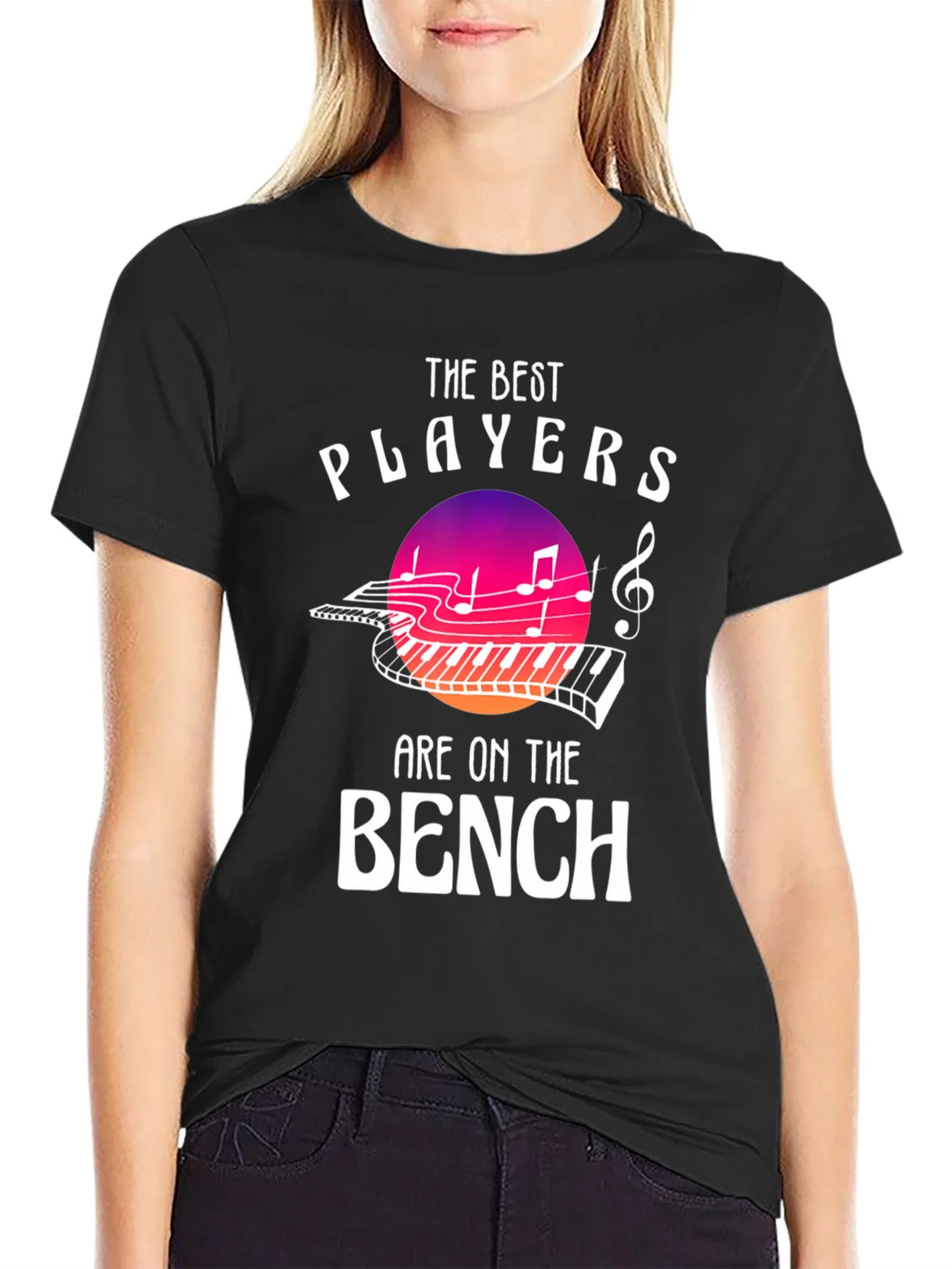 The Best Players are on Bench Music T-Shirt product image 2