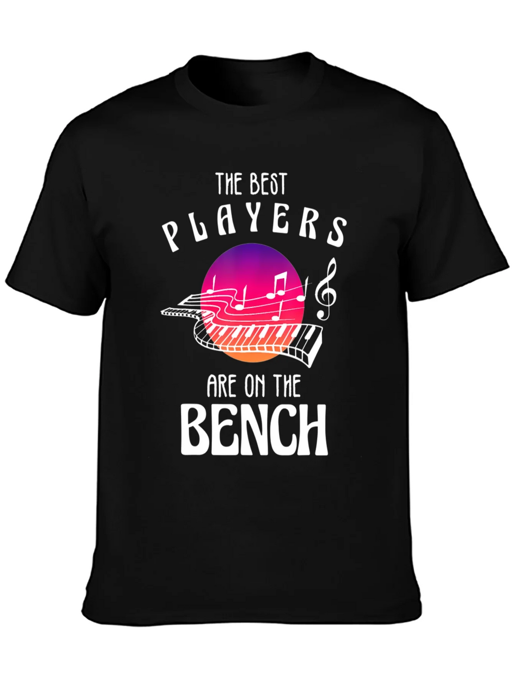 The Best Players are on Bench Music T-Shirt product image 3
