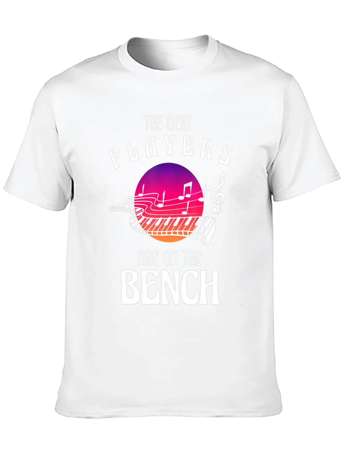 The Best Players are on Bench Music T-Shirt product image 9